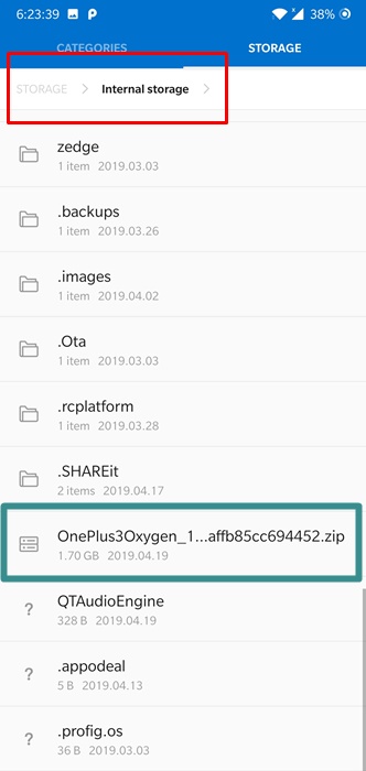 oneplus 3 3t android pie 9 update zip