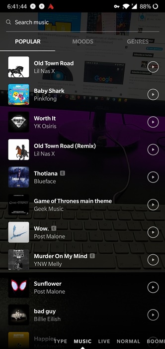 instagram story music with vpn