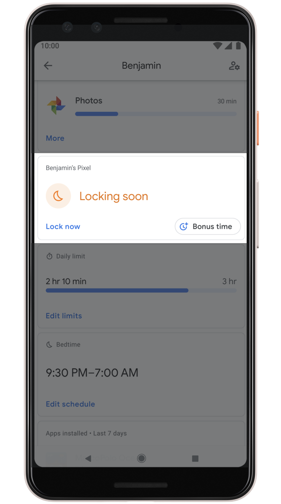 android q beta update zip family link