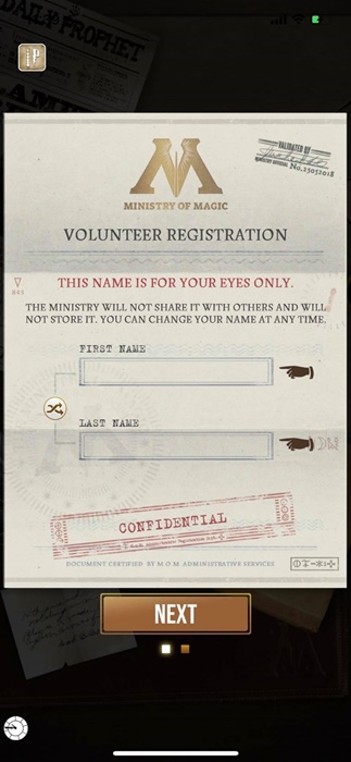 harry potter wizards unite sign up ipotter
