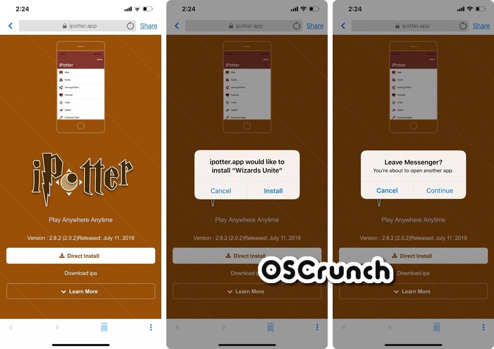 download install ipotter ipa iphone ipad
