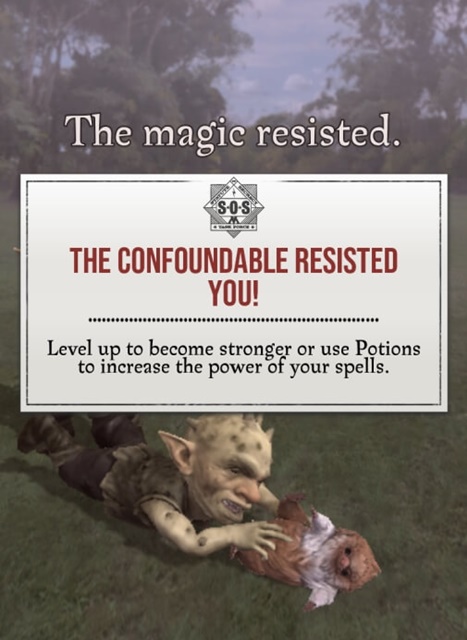 harry potter wizards unite spell energy low