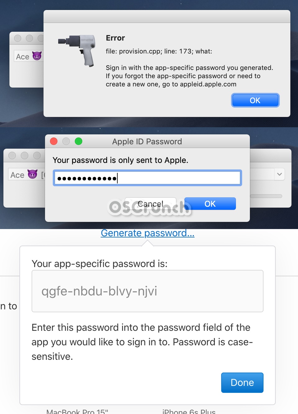 chimera password cydia impactor