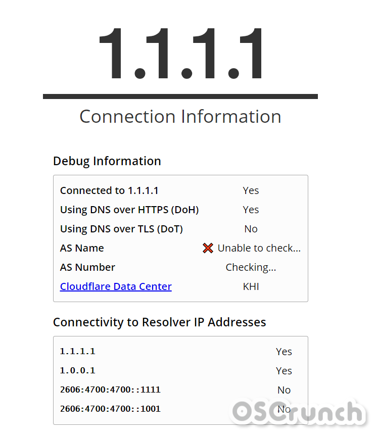 enable DNS-over-https in Google Chrome