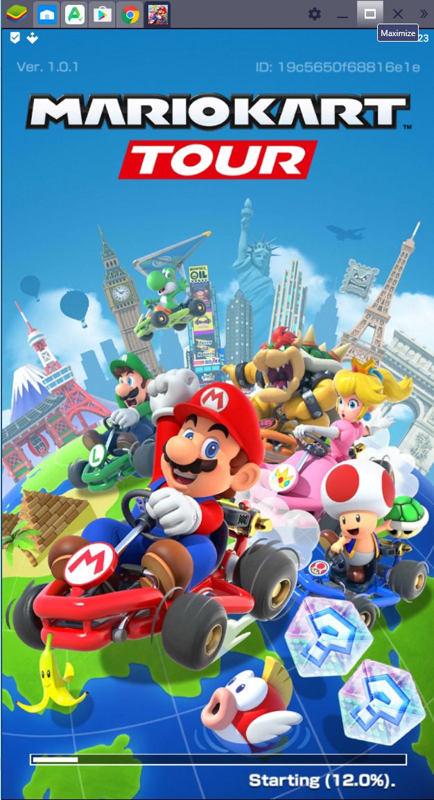Mario Kart Tour on Windows 10